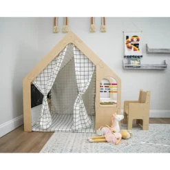 Avenlur Flair - Wooden 5 In 1 Indoor Playhouse Play Tent With Desk Table -LITTLE TIKES Shop GUEST 001f9ce6 ba68 4c40 99b7 49054bbf9f39