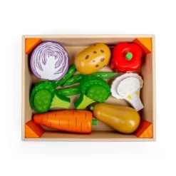 Bigjigs Toys Veg Crate Wooden Role Play Toy -LITTLE TIKES Shop GUEST 00c87583 11ba 422e 941a 0403735277d9