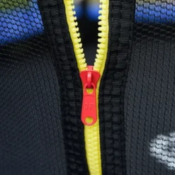 Outsunny Φ5FT Kids Trampoline With Enclosure Net Steel Frame Indoor Outdoor Round Bouncer Rebounder Age 3 To 6 Years Old -LITTLE TIKES Shop GUEST 01231925 1ddb 478c abfe 0bc0c38b1167