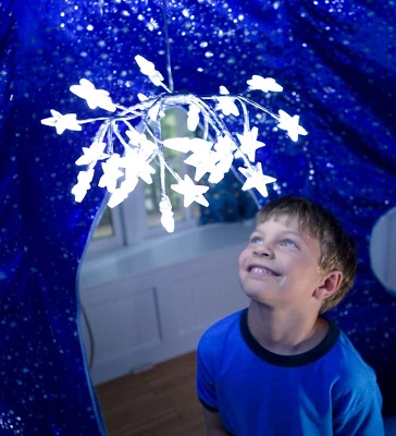 HearthSong Galactic Bed Tent With Starburst LED Light For Twin-Size Beds 2 HearthSong Galactic Bed Tent With Starburst LED Light For Twin-Size Beds - Image 2