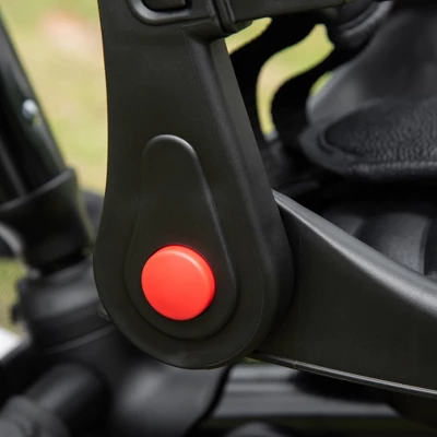 Qaba Baby Tricycle 4 In 1 Trike, Reversible Angle Adjustable Seat Removable Handle Canopy Handrail Belt Storage Footrest Brake For 1-5 Years Old Black 5 Qaba Baby Tricycle 4 In 1 Trike, Reversible Angle Adjustable Seat Removable Handle Canopy Handrail Belt Storage Footrest Brake For 1-5 Years Old Black - Image 5