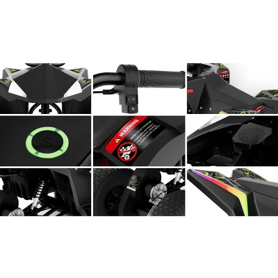 GlareWheel KATV-01 Dirt Quad Kids 36V Electirc 4-Wheeler For Ages 6+ 9 GlareWheel KATV-01 Dirt Quad Kids 36V Electirc 4-Wheeler For Ages 6+ - Image 9