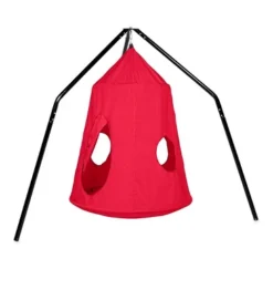 HearthSong HugglePod HangOut Nylon Hanging Tent And Family HangOut Steel Stand Set -LITTLE TIKES Shop GUEST 029c4291 9c1d 4b02 bbd9 61245eb32211
