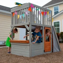 Funphix Lookout Post Outdoor Wooden Playhouse, Buildable Kids Backyard Playset With Climbing Ramp 11 Funphix Lookout Post Outdoor Wooden Playhouse, Buildable Kids Backyard Playset With Climbing Ramp -LITTLE TIKES Shop GUEST 02e2da78 60e0 4f04 a9e3 addec428e861
