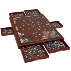 Jumbl 23" X 31" Jigsaw Puzzle Board, Portable Table With 4 Drawers -LITTLE TIKES Shop GUEST 031e5af9 ed94 4905 baaf 6493c2cc50ca