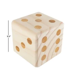 Toy Time Giant Wooden Yard Dice - 6 Outdoor Dice With Carrying Case -LITTLE TIKES Shop GUEST 03f75941 82bd 45fe bb94 69d891de2dc9