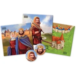 Z-Man Games Zman Carcassonne Expansion 6 Ct, King & Robber