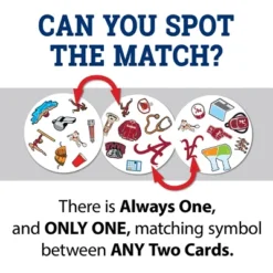 MasterPieces Officially Licensed NCAA Alabama Crimson Tide Spot It Game For Kids And Adults -LITTLE TIKES Shop GUEST 06797c09 af92 40e2 8ff3 357edd32203c