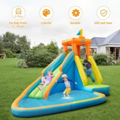 Costway Kids Bounce House Castle Splash Water Pool Without Blower -LITTLE TIKES Shop GUEST 06c9a58f 3e0f 4b67 86b4 0e51328243ba