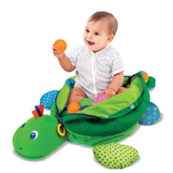 Melissa & Doug Kids Turtle Ball Pit With 60 Balls