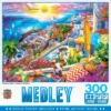 MasterPieces 300 Piece EZ Grip Jigsaw Puzzle - Santorini Sails - 18"x24"