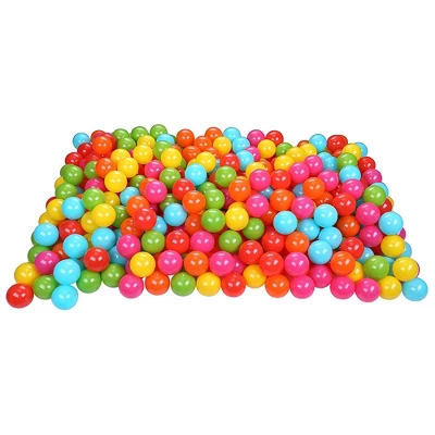 BalanceFrom Fitness 2.3 In 400 Crush Proof Play Pit Balls With Reusable Mesh Storage Bag For Playpens, Bounce Houses, And Kiddie Pools, Multicolor 1 BalanceFrom Fitness 2.3 In 400 Crush Proof Play Pit Balls With Reusable Mesh Storage Bag For Playpens, Bounce Houses, And Kiddie Pools, Multicolor