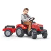 Massey Ferguson 8740S With Trailer Pedal Tractor By Falk FA4010AB