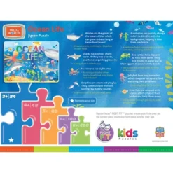 MasterPieces Kids And Family Jigsaw Puzzle - Ocean Life 24, Pieces 6 MasterPieces Kids And Family Jigsaw Puzzle - Ocean Life 24, Pieces -LITTLE TIKES Shop GUEST 0926fa22 fe81 4b4c a051 b0f620275125
