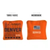 Gameday Denver Football Synergy Pro Orange Cornhole Bags (Set Of 4)