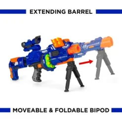 Best Choice Products Electric Customizable Soft Foam Ball Long-Distance Blaster Toy W/ Barrel Extension, 12 Balls, Bipod 8 Best Choice Products Electric Customizable Soft Foam Ball Long-Distance Blaster Toy W/ Barrel Extension, 12 Balls, Bipod -LITTLE TIKES Shop GUEST 0a329fab fe08 4aad 8506 60d872888cb2