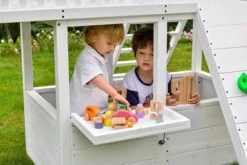 Avenlur Craftsman Swing Set: Montessori-style Outdoor Play With Slide, Clubhouse, Gym Bar, Rock Climb Wall, And More! ASTM Certified. Ages 3-11yrs. -LITTLE TIKES Shop GUEST 0a772588 3a7e 4e69 b876 bf5d5623c22f