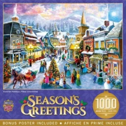 MasterPieces 1000 Piece Christmas Jigsaw Puzzle - Victorian Holidays