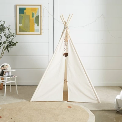 Everyday Play Tent Beige Tent - Wonder & Wise 6 Everyday Play Tent Beige Tent - Wonder & Wise - Image 6