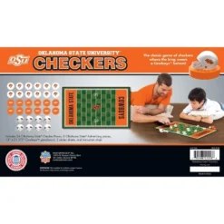 MasterPieces Officially Licensed NCAA Oklahoma State Cowboys Checkers Board Game For Families And Kids Ages 6 And Up -LITTLE TIKES Shop GUEST 0e355f6b 3762 403a 90d4 3c25c76c4d5c