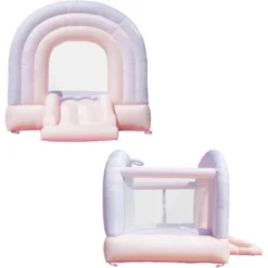 Bounceland Day-Dreamer Cotton Candy Bounce House - Pink