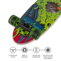 Tony Hawk 31" Cruiser Skateboard- Mad Hawk