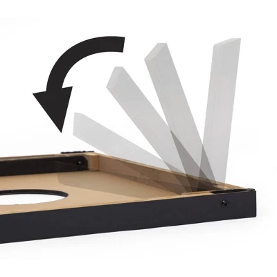 NFL Miami Dolphins 2'x3' Cornhole Board - Gray 3 NFL Miami Dolphins 2'x3' Cornhole Board - Gray - Image 3