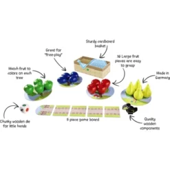 HABA My Very First Games - First Orchard Cooperative Board Game (Made In Germany)