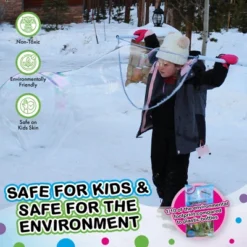 South Beach Bubbles WOWmazing Winter Giant Bubble Kit | Wand + 2 Packets Bubble Concentrate + 8 Stickers -LITTLE TIKES Shop GUEST 0f2604aa a5f8 4844 95e6 31f1f49b3ae4