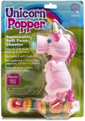 Hog Wild Pink Unicorn Popper Toy 4 Hog Wild Pink Unicorn Popper Toy - Image 4