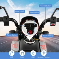 Costway 12V Licensed Aprilia Kids Ride On Motorcycle Electric Dirt Bike With Light & Music -LITTLE TIKES Shop GUEST 1070391b 1e1d 468d 8fcb 37ccda523d92