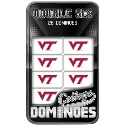 MasterPieces Officially Licensed NCAA Virginia Tech Hokies 28 Piece Dominoes Game For Adults 1 MasterPieces Officially Licensed NCAA Virginia Tech Hokies 28 Piece Dominoes Game For Adults