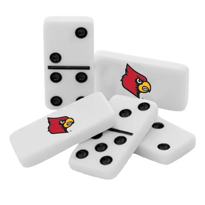 MasterPieces Officially Licensed NCAA Louisville Cardinals 28 Piece Dominoes Game For Adults 2 MasterPieces Officially Licensed NCAA Louisville Cardinals 28 Piece Dominoes Game For Adults - Image 2