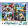 MasterPieces 500 Piece Jigsaw Puzzle - Wild & Whimsical 4-pack - 14"x19"