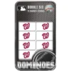 MasterPieces Officially Licensed MLB Washington Nationals 28 Piece Dominoes Game For Adults