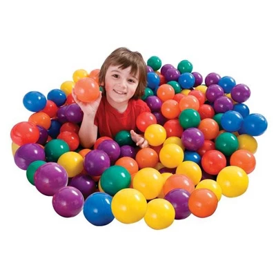 Intex Small Plastic Multi-Colored Fun Ballz For Indoor And Outdoor Ball Pits Or Splash Pools With Storage Carrying Bag, (100 Pack) 5 Intex Small Plastic Multi-Colored Fun Ballz For Indoor And Outdoor Ball Pits Or Splash Pools With Storage Carrying Bag, (100 Pack) - Image 5