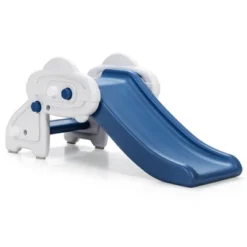 Costway Baby Slide Indoor First Play Climber Slide Set For Boys Girls Blue/Gray -LITTLE TIKES Shop GUEST 1413a105 80d0 4c2e 9d35 8723d13757b2