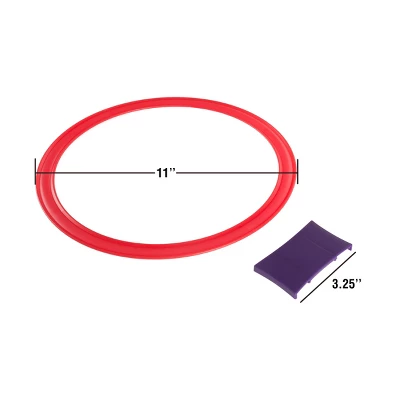 Toy Time Kids' Hopscotch Ring Game - Multi-Colored, 25 Pieces 1 Toy Time Kids' Hopscotch Ring Game - Multi-Colored, 25 Pieces