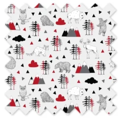 Bacati - Lumberjack Red/Black Play Tent For Kids/Toddlers, 100% Cotton Percale Fabric Cover -LITTLE TIKES Shop GUEST 14861a40 44f0 4b94 a574 fdfb4d84ce96