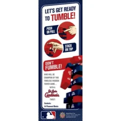 MasterPieces Real Wood Block Tumble Towers - MLB St. Louis Cardinals -LITTLE TIKES Shop GUEST 14c89d3a 32cc 4733 a548 e1bace0229dc