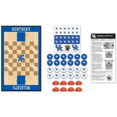 MasterPieces Officially Licensed NCAA Kentucky Wildcats Checkers Board Game For Families And Kids Ages 6 And Up 2 MasterPieces Officially Licensed NCAA Kentucky Wildcats Checkers Board Game For Families And Kids Ages 6 And Up - Image 2