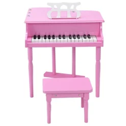 Costway Childs 30 Key Toy Grand Baby Piano W/ Kids Bench Wood Pink New -LITTLE TIKES Shop GUEST 16281b87 b9e1 4873 9668 9ad0eed4f7aa