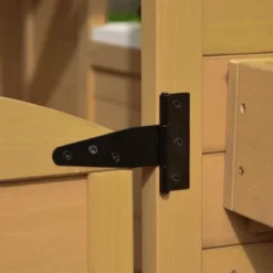 Outsunny Outdoor Playhouse For Kids Wooden Cottage With Working Doors Windows & Mailbox, Pretend Play House For Age 3-6 Years -LITTLE TIKES Shop GUEST 1662b4c4 8c09 47b8 8d1f 5bdbdba074a1