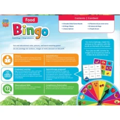 MasterPieces Kids Games - Food Bingo Game -LITTLE TIKES Shop GUEST 16d056a4 2850 424b 804d 78f426ab5b8c
