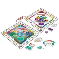Monopoly Junior 2 Kids Board Games In 1