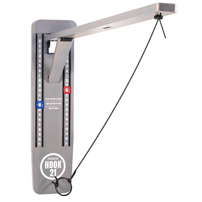 GoSports Hook 21 Wall Mounted Ring Swing Game With Foldable Arm 7 GoSports Hook 21 Wall Mounted Ring Swing Game With Foldable Arm - Image 7