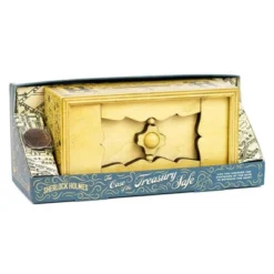 Professor Puzzle USA, Inc. Sherlock Holmes The Case Of The Treasury Safe Brain Teaser Puzzle