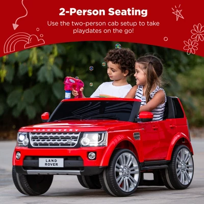 Best Choice Products 12V 3.7 MPH 2-Seater Licensed Land Rover Ride On Car Toy W/ Parent Remote Control 1 Best Choice Products 12V 3.7 MPH 2-Seater Licensed Land Rover Ride On Car Toy W/ Parent Remote Control