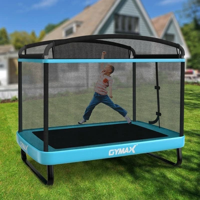 Costway 6FT Kids Recreational Trampoline W/Swing Safety Enclosure Indoor/Outdoor 2 Costway 6FT Kids Recreational Trampoline W/Swing Safety Enclosure Indoor/Outdoor - Image 2