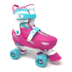 Chicago Skates Adjustable Kids' Quad Roller Skate - Pink/White -LITTLE TIKES Shop GUEST 1bad9786 a80f 49ee 8984 6171cc35250e